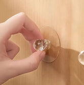 5 Pcs Self-Adhesive Acrylic Knobs – No-Drill Diamond-Shaped Drawer Handles for Easy Installation!